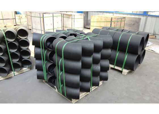 Teknik yang Dipalsukan Fitting Pipe Asme B16.9 Pengelasan Steel Elbow Connection CT20