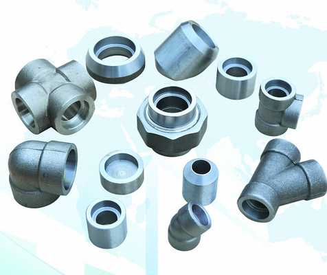 16mn Sch80 Baja Karbon Siku Standar Asme B16.11