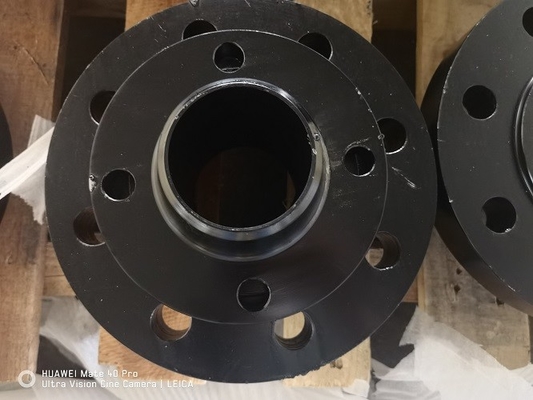 Wn 150lbs Pipa Berulir Flange Dn200 Asme A105n Black Paint