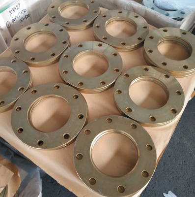 Pn16 Flat Face Carbon Steel Forged Flange Dan Fitting Pipa Minyak Anti Karat