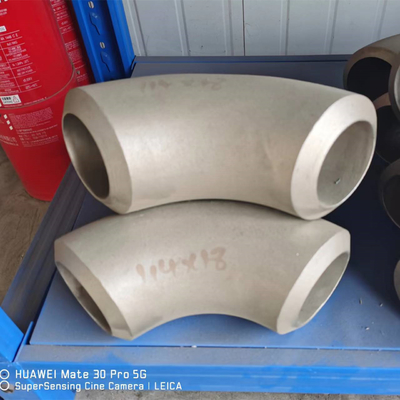 Pn16 180 derajat Pipe Elbow Fitting Asme B16.9 Untuk Pembangunan Kapal Dalam Pengolahan Air