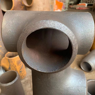 Dn80 Tee Stainless Steel Pipe Fitting Din En 10253 Kuning Cat Teknik palsu