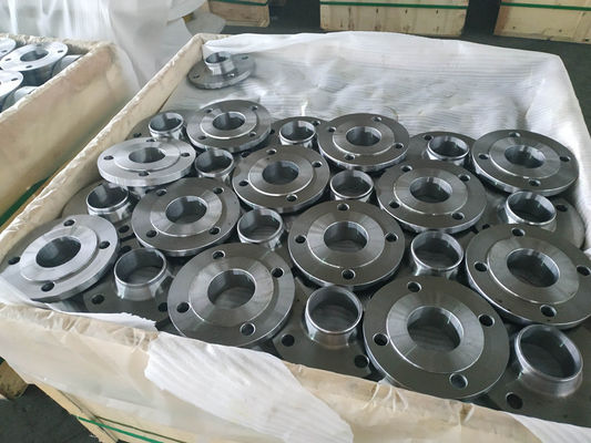 64 ''Forge Flange BS 4504 BS10 PN16 SORF Flange Carbon Steel ST37.2 Lukisan Kuning