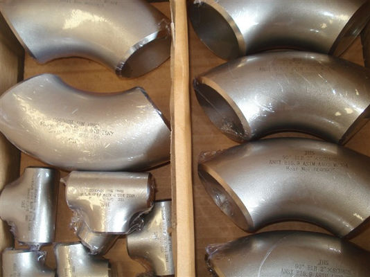 45D 90D 180D Pipa Stainless Steel Lurus Tee Butt Weld SS304L SS316L STD SCH40