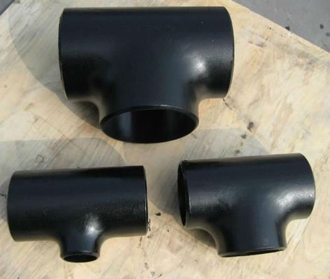 6'' 12'' 20'' Carbon Atau Stainless Steel Pipe Tee ANSI B16.9 SH3408 Plain End PE