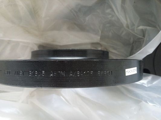 ANSI B 16.5 &amp; ASME B16.47 CARBON STEEL A 105 CAT HITAM 1/2&quot;-48&quot; SLIP PADA FLANGE WAJAH YANG DIBANGKITKAN