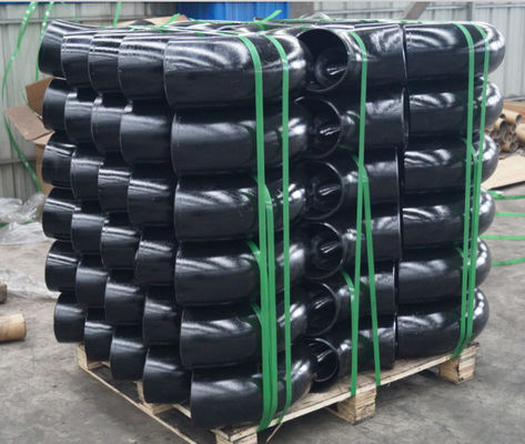 304L 316L ASTM A234 WPB Pipa Baja Karbon Siku Hitam Galvanis SCH10 SCH20 STD SCH40 SCH80 XS SCH160