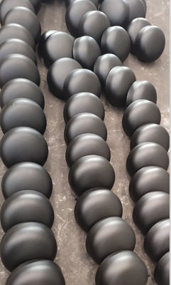 Butt Welded Seamless Hdg Carbon Steel Pipe Cap Warna Hitam 2mm-25mm
