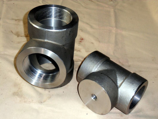 ASME B16.11 Fitting Forged ASTM A105N SW Fitting Kopling Tee Siku 3000lbs