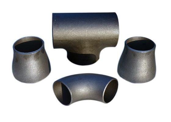 Tebal 2MM Hingga 32MM Mengurangi Siku Buttweld Panas Atau Dingin Galvanis