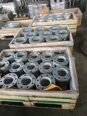 0.5 Inch Sampai 80 Inch Galvanized Steel Flange Slip Pada Sorf Forged Flange
