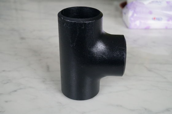 6'' 12'' 20'' Carbon Atau Stainless Steel Pipe Tee ANSI B16.9 SH3408 Plain End PE