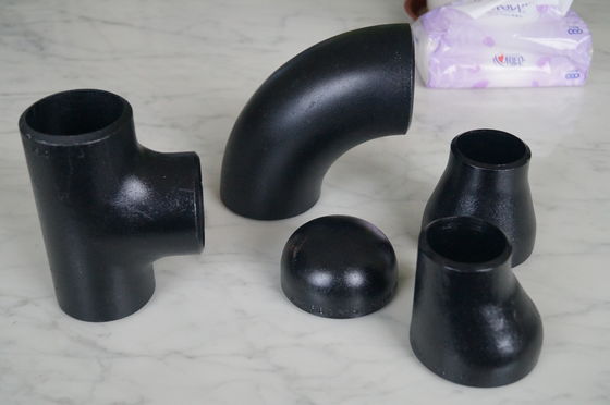 CS SS DN15 Ke DN2000 Steel Pipe Reducer Rust Proof Oil Black Con Ecc