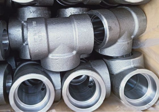 ASME B16.11 A105 Siku 3000 Lbs Socket Welding Threaded Forged Steel Fitting