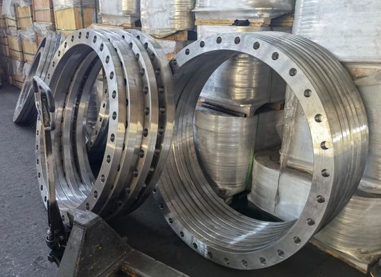 Ditempa AWWA C207 CLASS B Minyak Panas Galvanis FLANGE AWWA C207 KELAS D