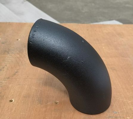 ASME B16.9 Butt Welded Pipe Fittings SCH10 SCH20 STD SCH40 SCH80 Black Steel Elbow