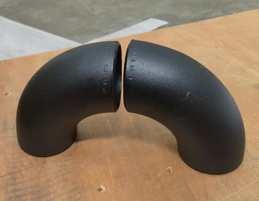 10D 15D 20D Panjang Dan Pendek Radius Elbow SCH40 SCH80 SCH160 Minyak Hitam Dilas Mulus