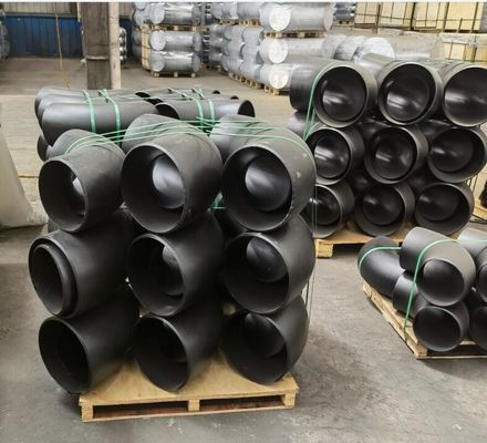 ASME B16.9 Butt Welded Pipe Fittings SCH10 SCH20 STD SCH40 SCH80 Black Steel Elbow