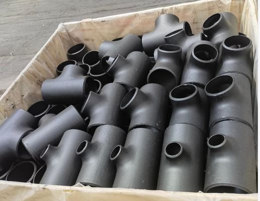 SCH20 SCH30 SCH120 ASME B16.9 ButtWeld Reducer Tee STD Seamless Equal Tee Pipe Fitting