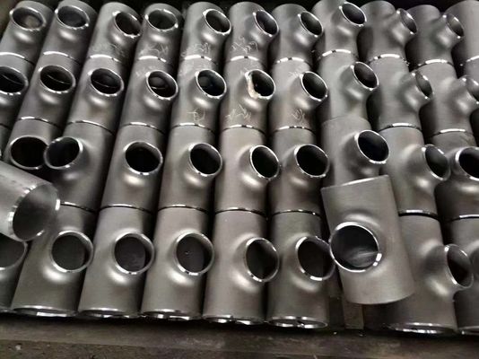 DN15 Ke DN600 Pemasangan Pipa Seamless ASME B16.9 ASTM A234 WPB Elbow Tee Reducer