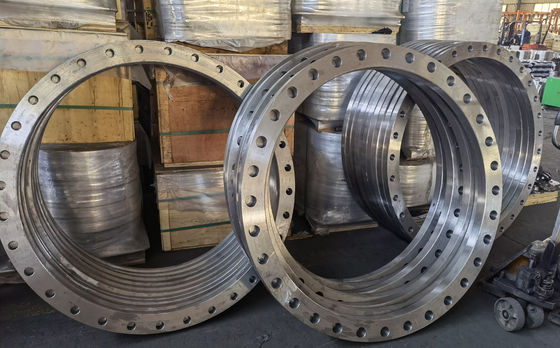 Ditempa S235JRG2 P245GH P250GH FLANGE AWWA C207-07 KELAS B KELAS D