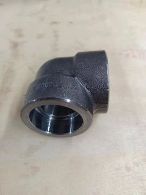 ASME B16.11 Froged Socket Welding Pipe Fittings Berulir 9000lbs 2000lbs