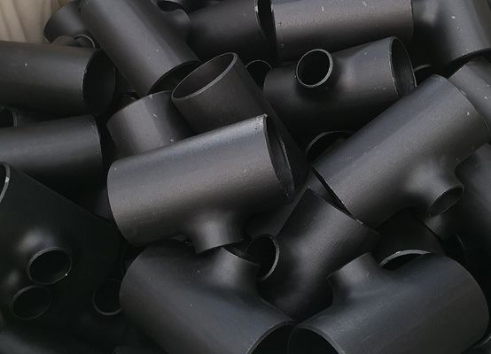 DN15 Ke DN600 Pemasangan Pipa Seamless ASME B16.9 ASTM A234 WPB Elbow Tee Reducer