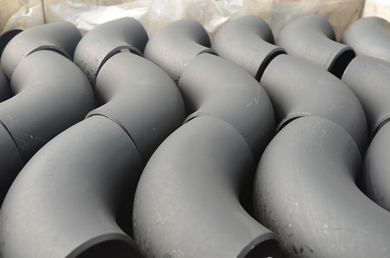26'' Sampai 110'' Butt Weld Pipe Fittings 90Deg Elbow Pendek Black Elbow Sch40 Sch80