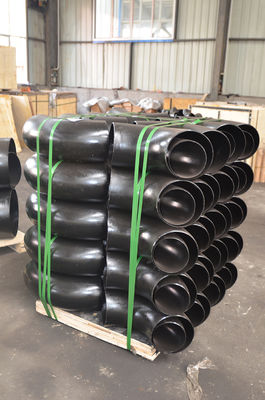 26'' Sampai 110'' Butt Weld Pipe Fittings 90Deg Elbow Pendek Black Elbow Sch40 Sch80