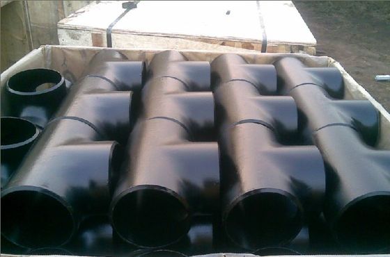 Pipa Fitting Asme B16 9 Elbow Tee Reducer Cap Sch40 Sch80 Minyak Anti Karat Hitam