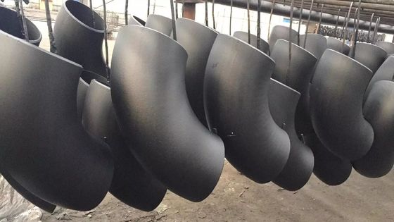 Fitting pipa siku A234 WPB 45 derajat Lr untuk menghubungkan saluran pipa