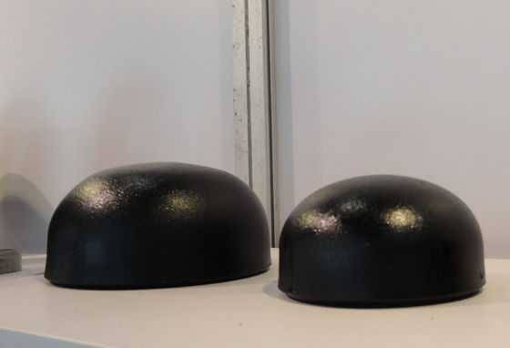 Butt Welded Seamless Hdg Carbon Steel Pipe Cap Warna Hitam 2mm-25mm