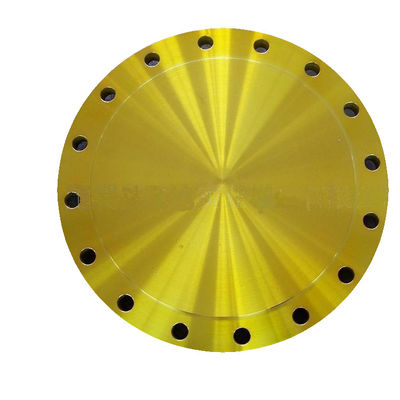 ANSI B16.5 B16.47 BLIND SORF Flange CS A105 150LBS 2500LBS WNRF Kuning Hitam