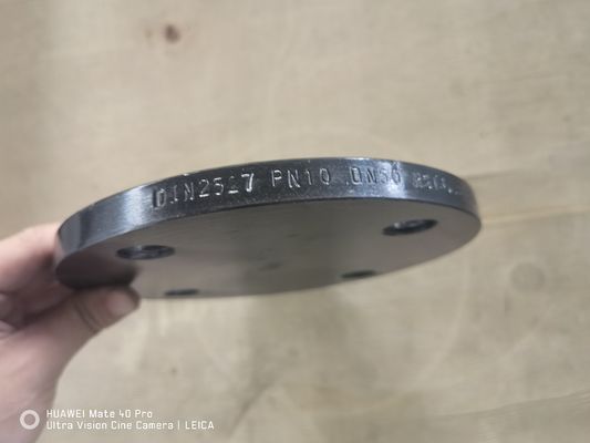 EN1092-1 Blind Flange TYPE05 DIN2527 PN16 DN200 Baja Karbon Tempa P250GH P245GH