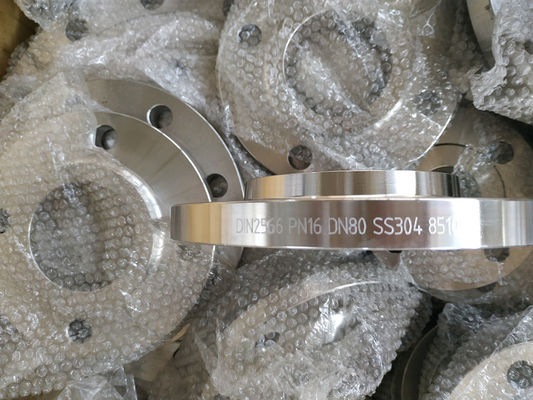 Baja Wnrf Pn25 Ss316 Pipa Galvanis Flange Lukisan Kuning Standar Bs4504