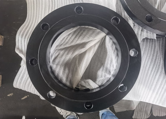Dn200 Asme / Astm A105 Stainless Steel 304l Flensa Cat Hitam