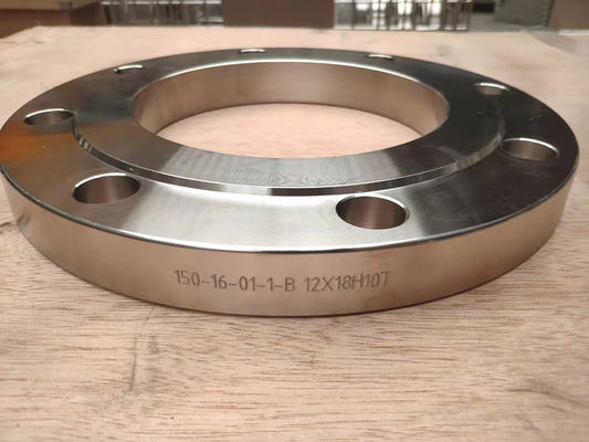 Flange GOST33259 Stainless Steel .12х18 10Т Flange Atk Blind GOST33259 TYPE11 WNRF Untuk Sambungan Pipa
