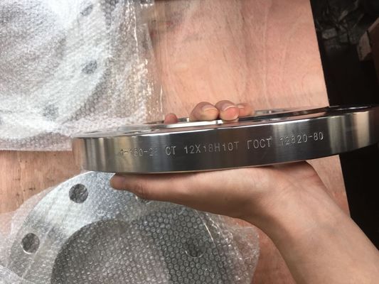 Flange GOST33259 Stainless Steel .12х18 10Т Flange Atk Blind GOST33259 TYPE11 WNRF Untuk Sambungan Pipa