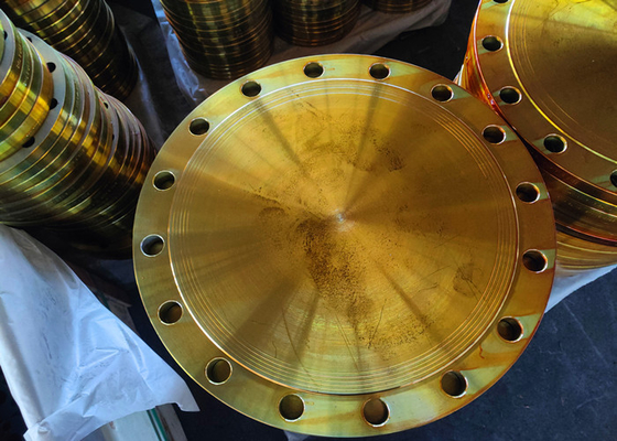 Jis B2220 Jis 10k Blind Flange Carbon Steel Lukisan Kuning