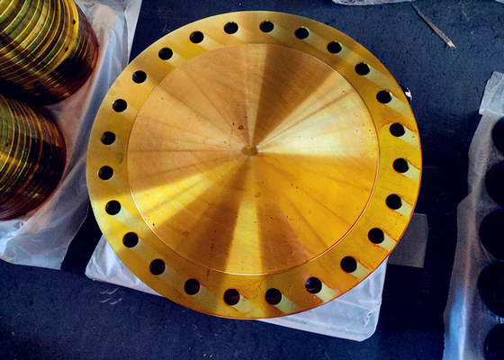 Jis B2220 Jis 10k Blind Flange Carbon Steel Lukisan Kuning