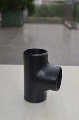 A234-WPB Pelana Pipa Baja Seamless Welded Tee Varnish Butt Welded Pipe Fitting Pipa baja galvanis siku